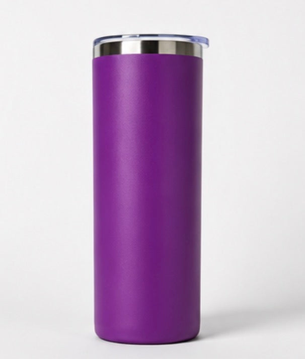 20 oz Colorful Skinny Stainless Steel Tumbler