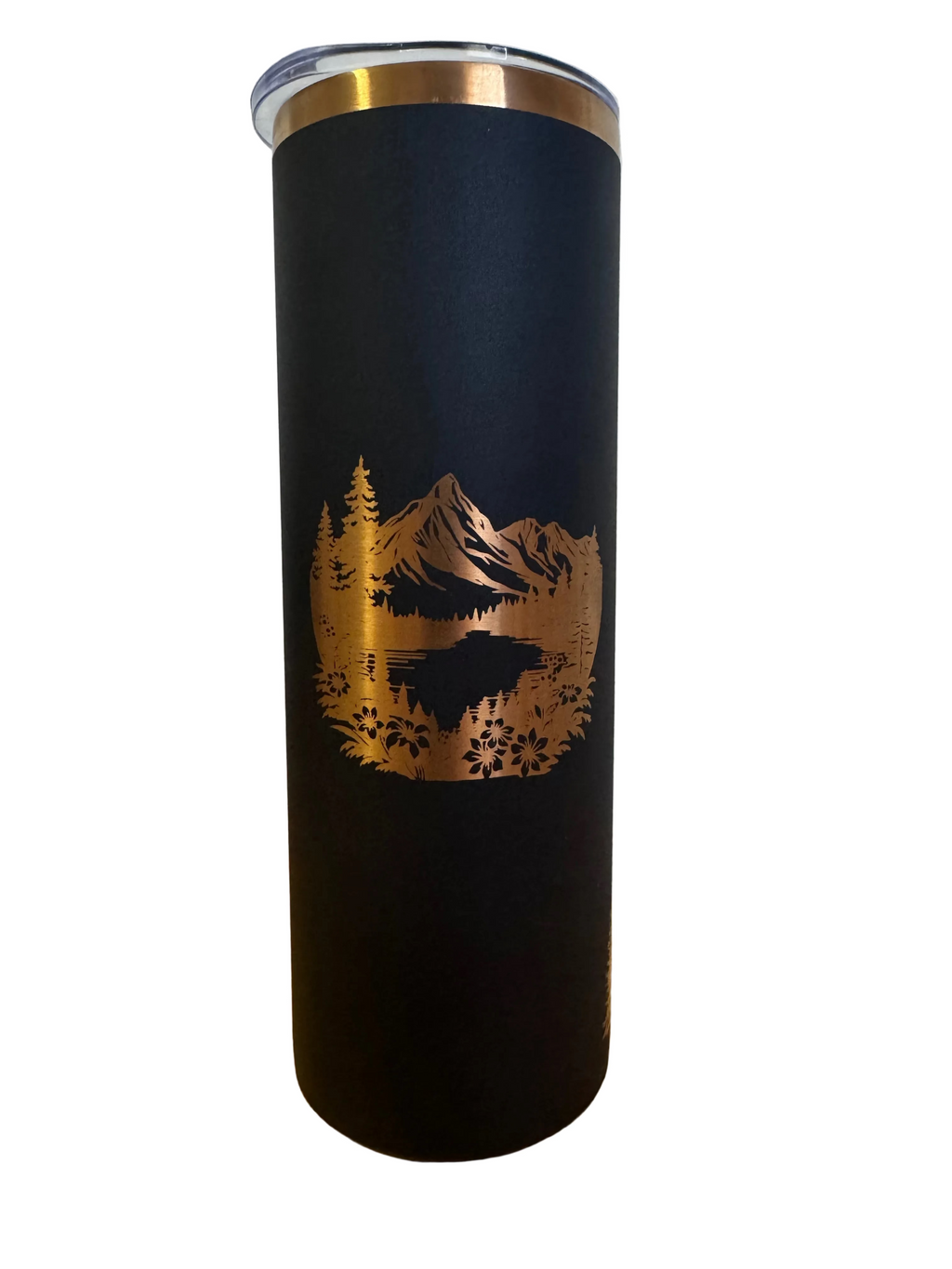 20 oz Skinny Copper Stainless Steel Tumbler