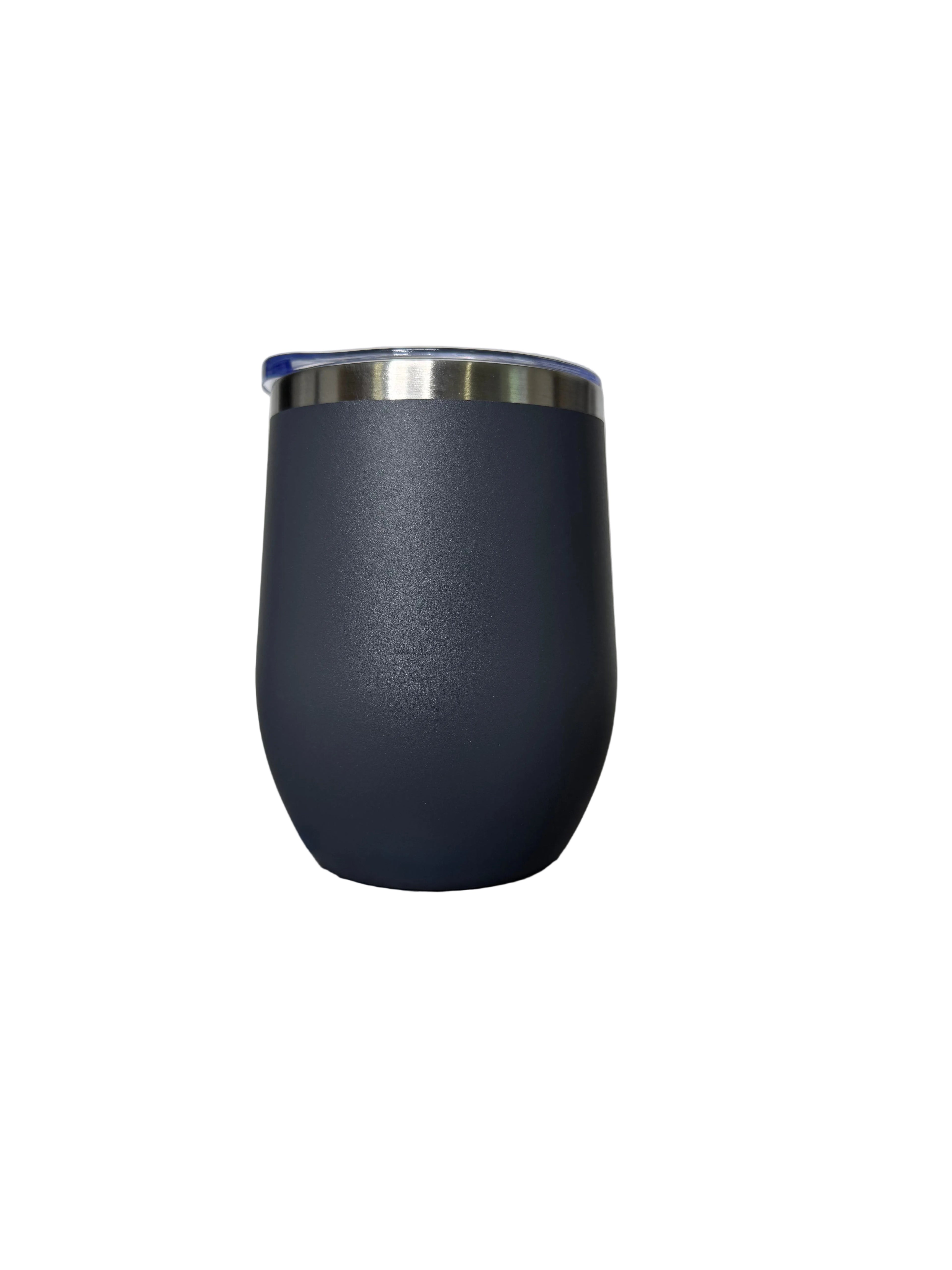 12 oz Stemless Stainless Steel Wine Tumbler