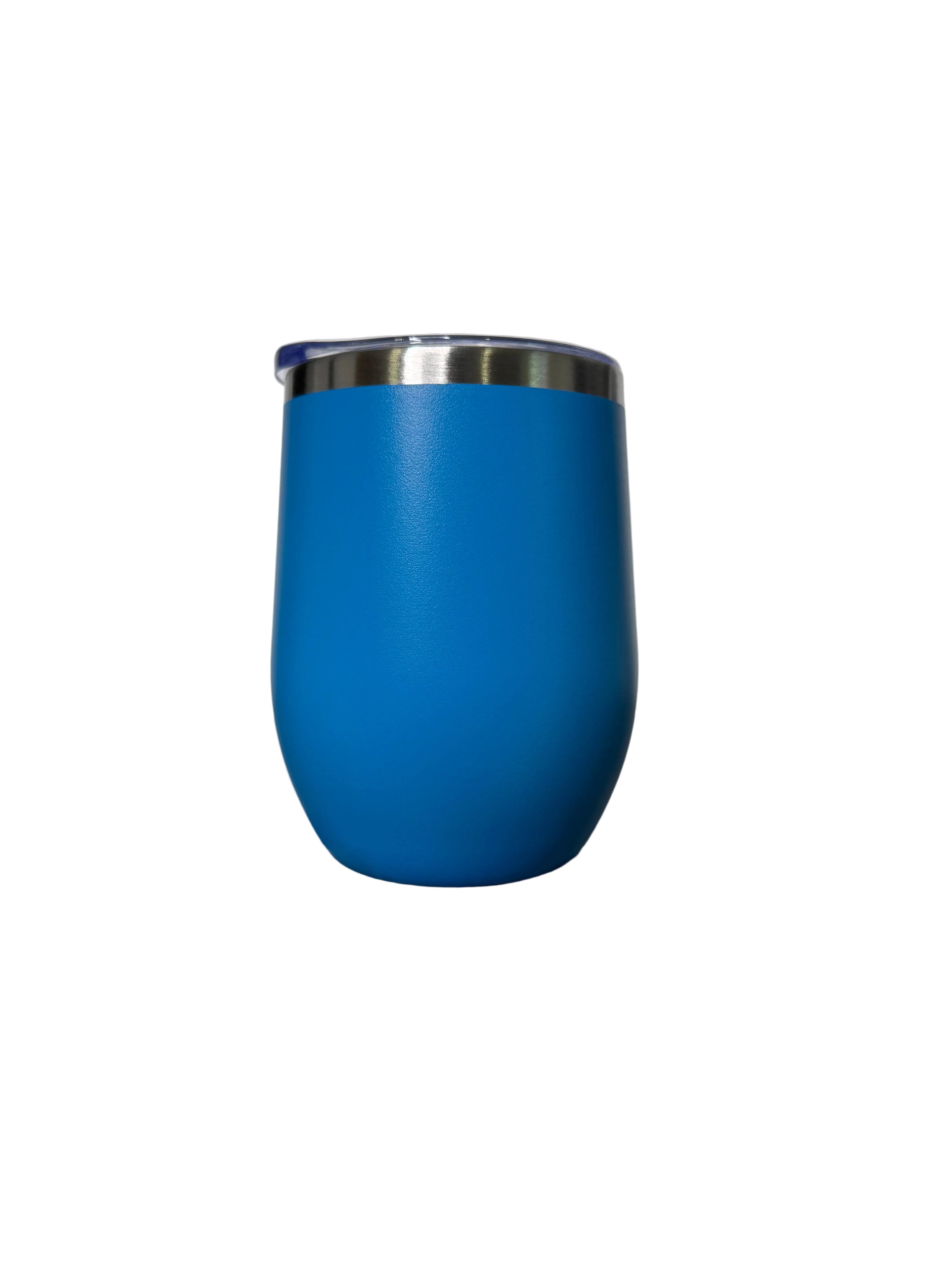 12 oz Stemless Stainless Steel Wine Tumbler